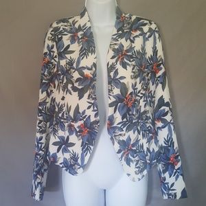 NWT Floral Print Blazer